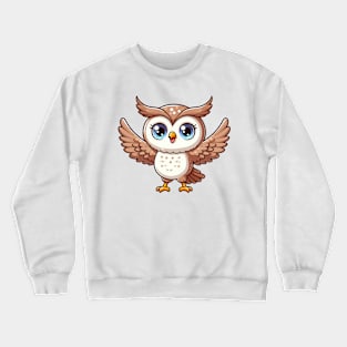 Cute Owl Crewneck Sweatshirt